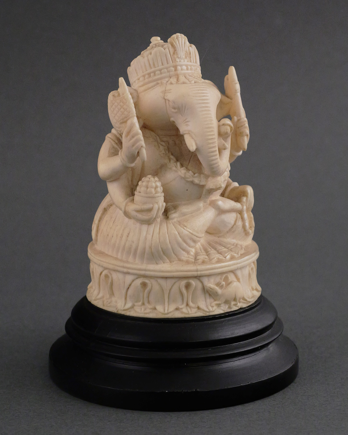 Antique Ivory Ganesh Carving