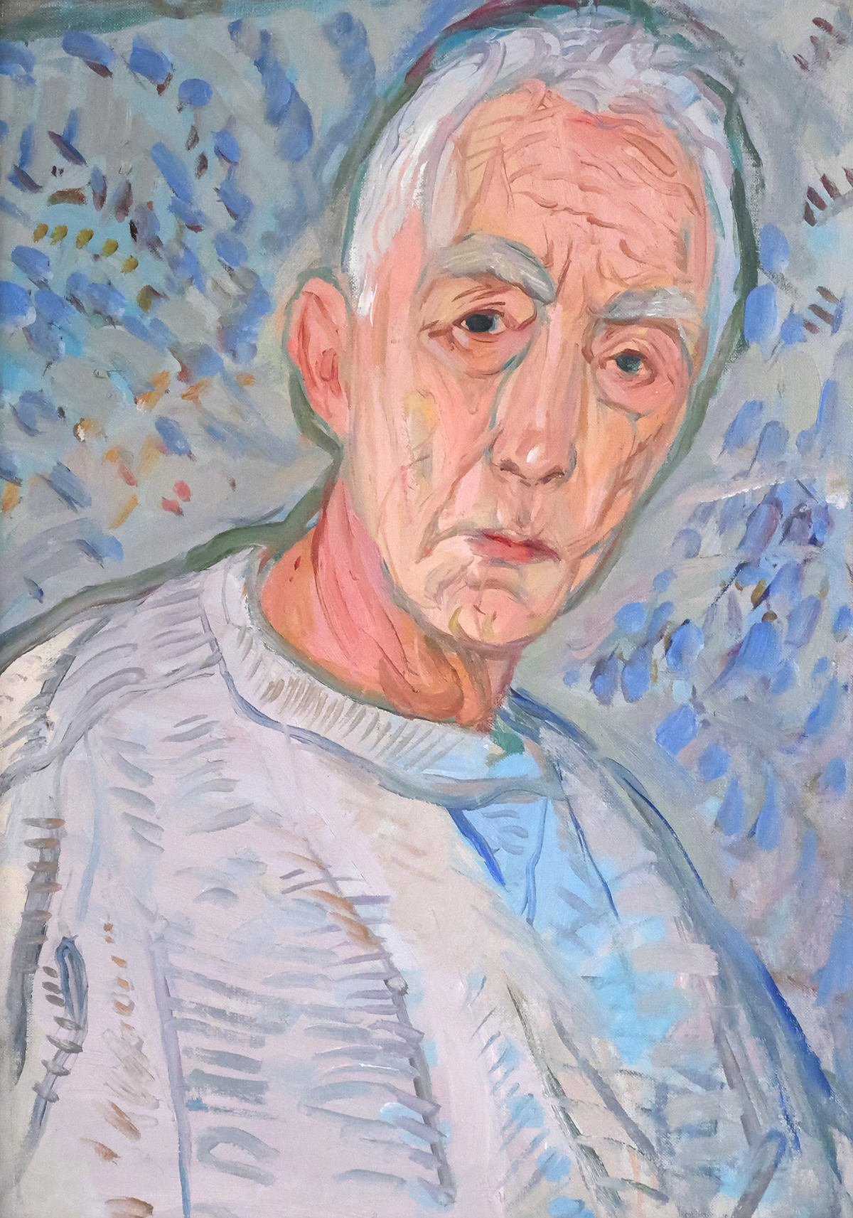 PIERRE FRANCIS DAURA, O/C Self Portrait