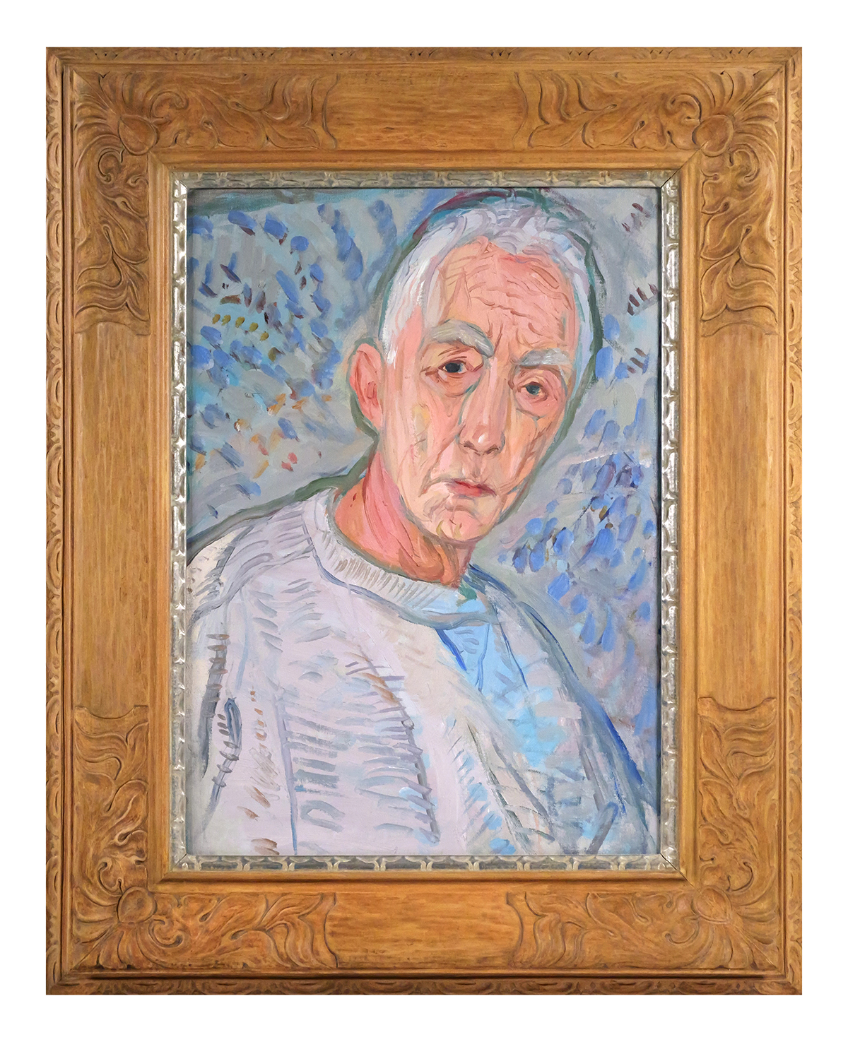 PIERRE FRANCIS DAURA, O/C Self Portrait