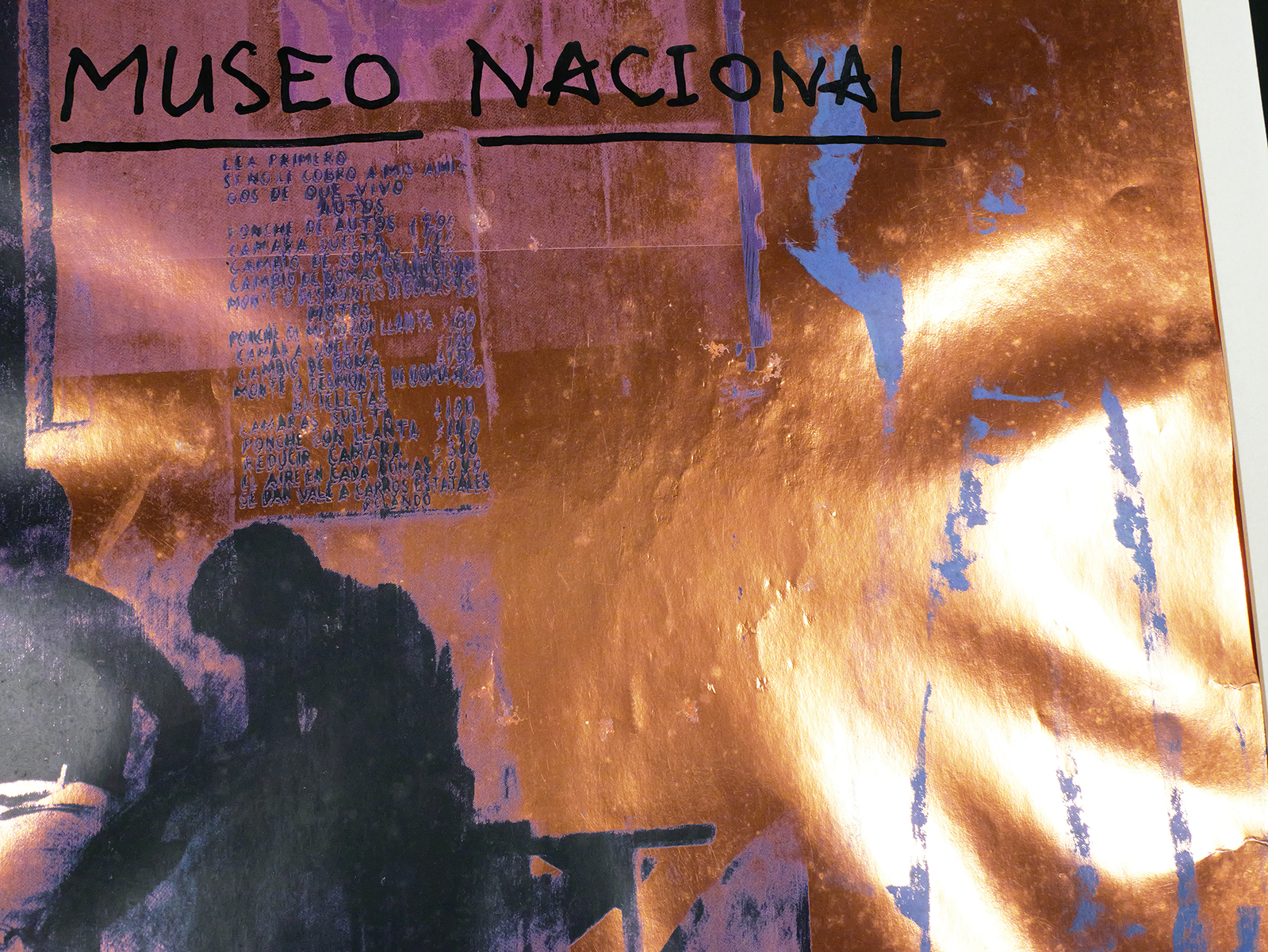 RAUSCHENBERG 1988 Exhibition Poster