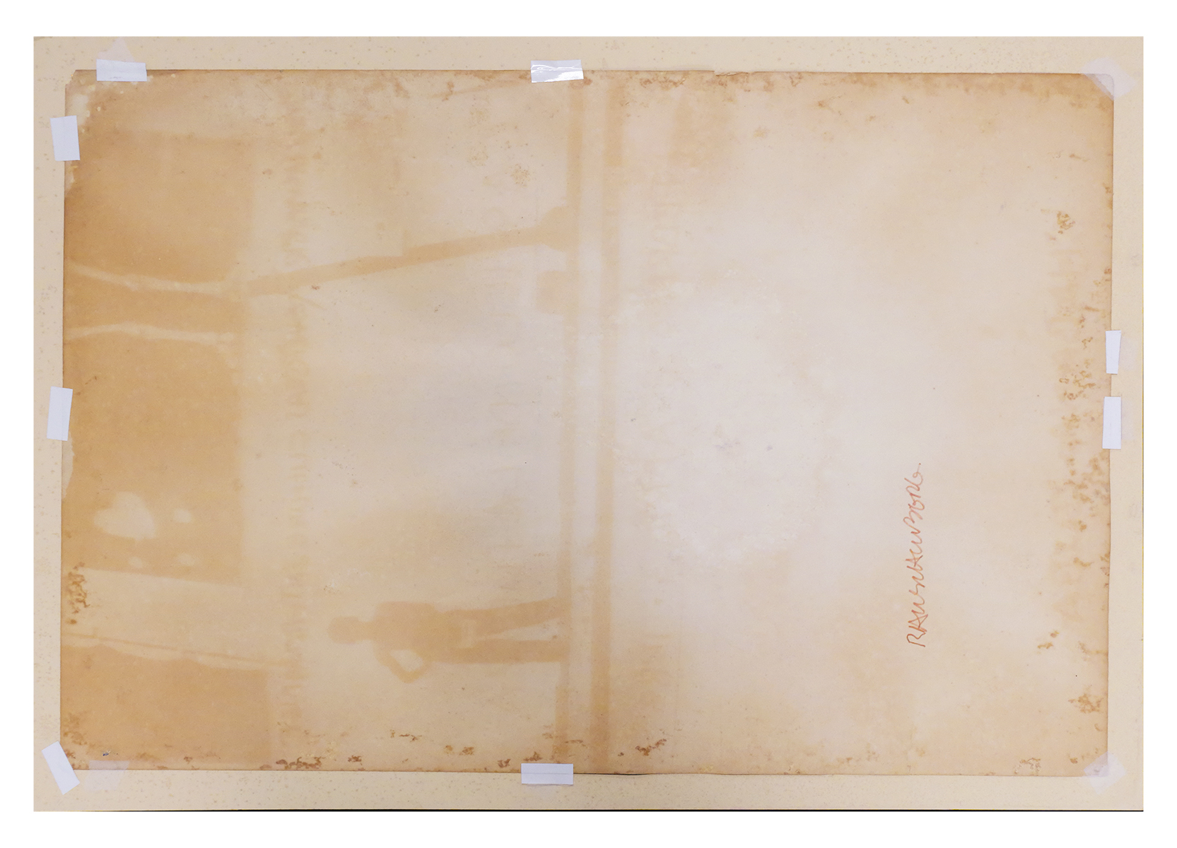 RAUSCHENBERG 1988 Exhibition Poster