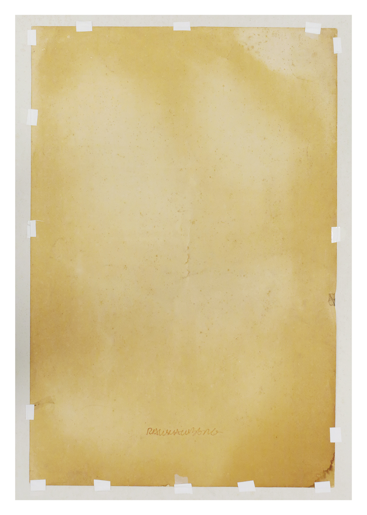 RAUSCHENBERG 1988 Exhibition Poster
