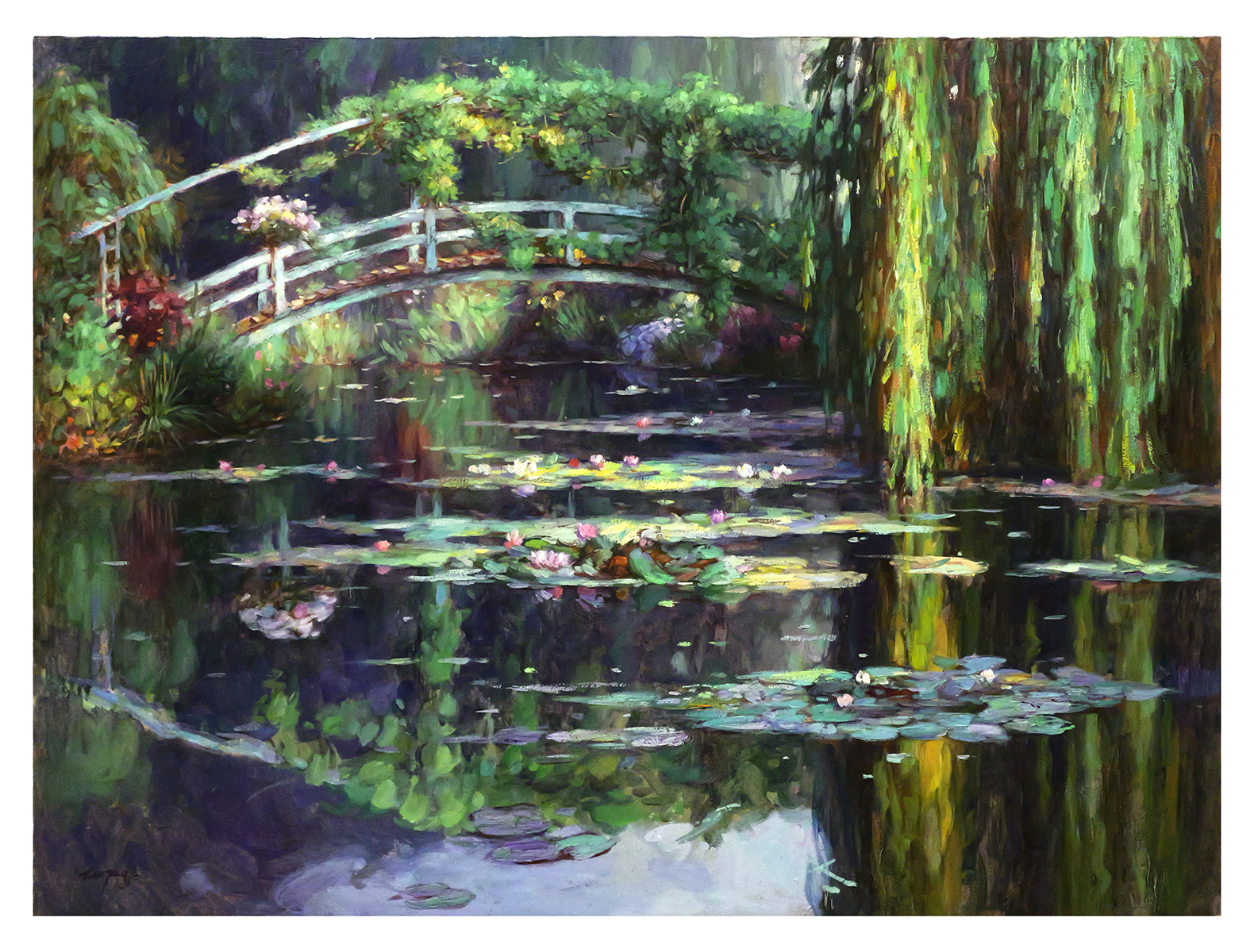 CAO YONG, Original Oil on Canvas Painting