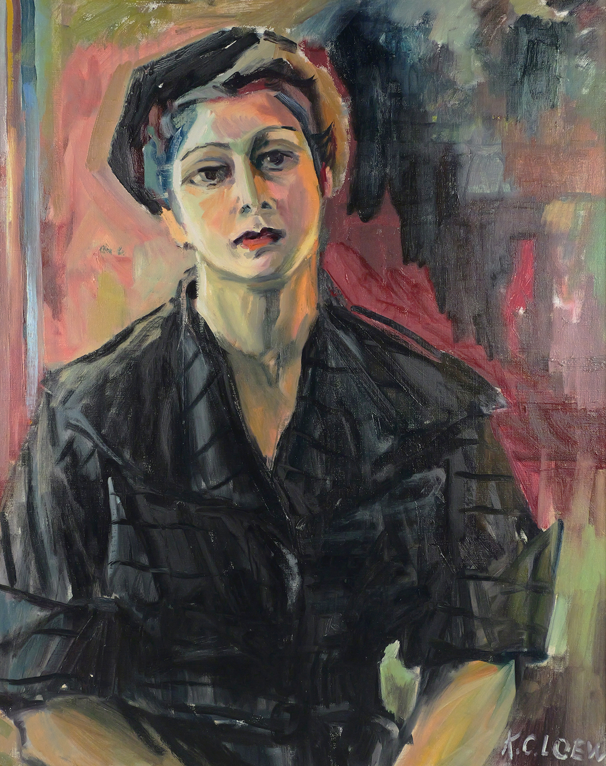 KURT CONRAD LOEW Portrait of a Woman