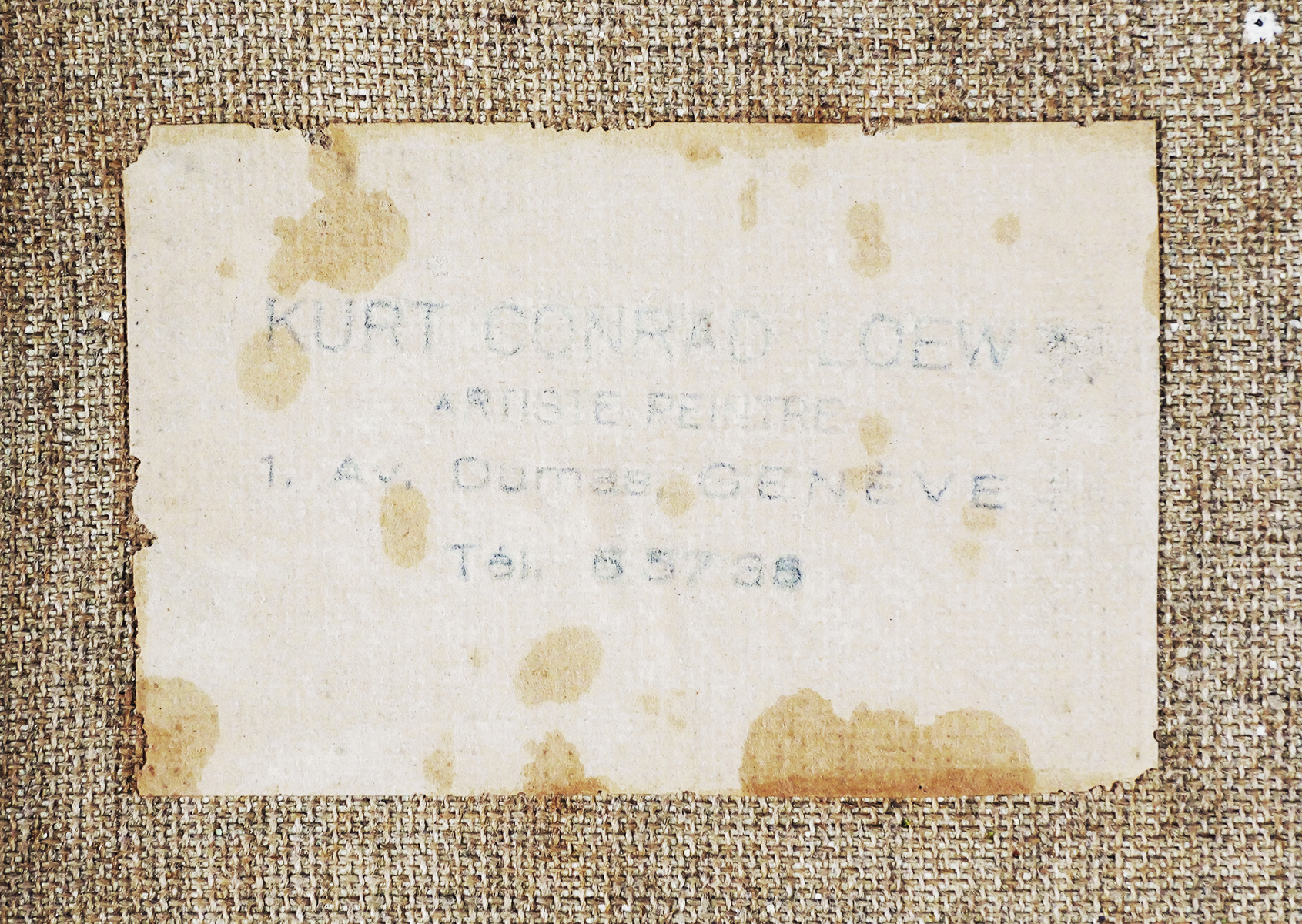 KURT CONRAD LOEW Portrait of a Woman