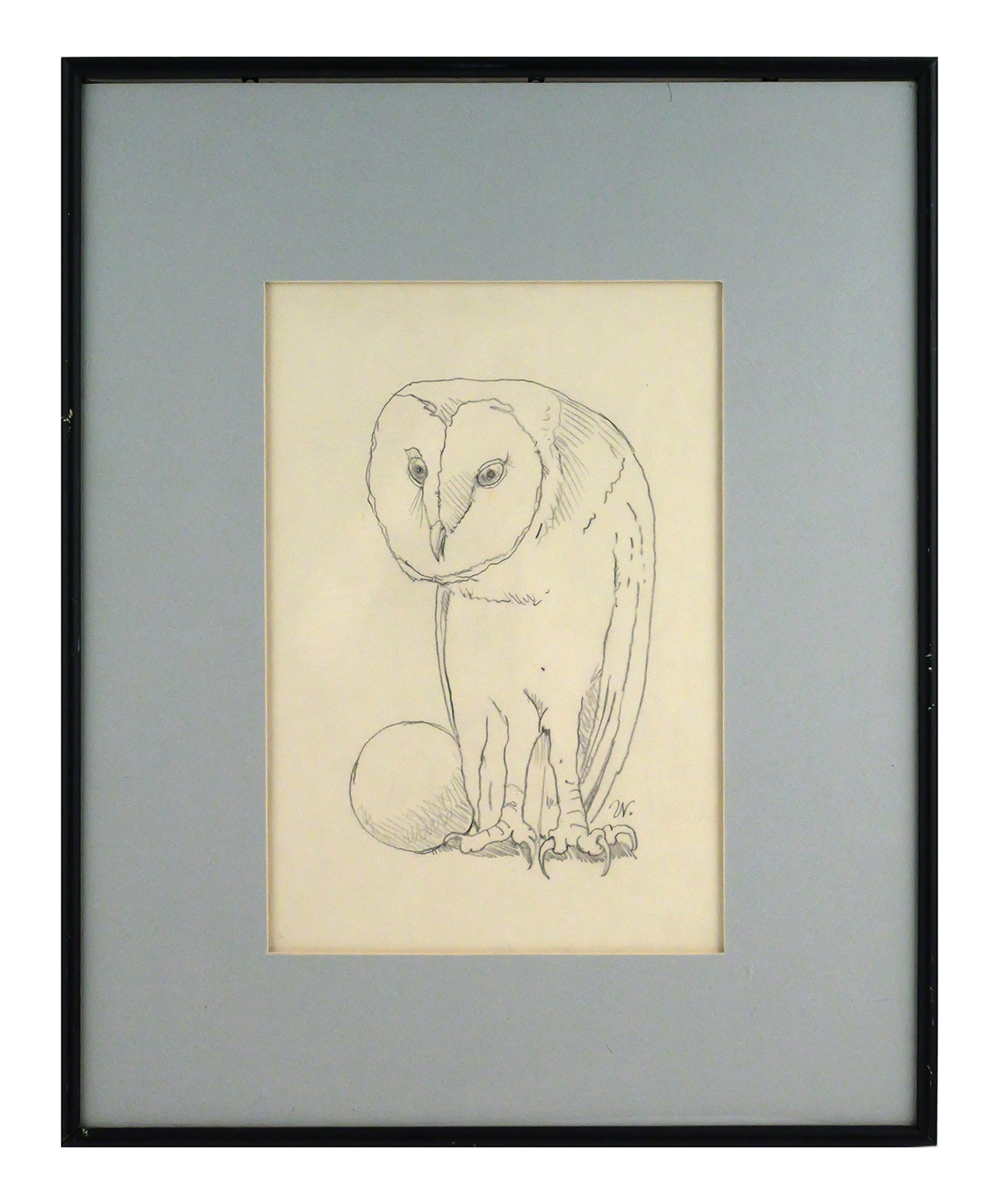 WERNER WILDNER Graphite Drawing