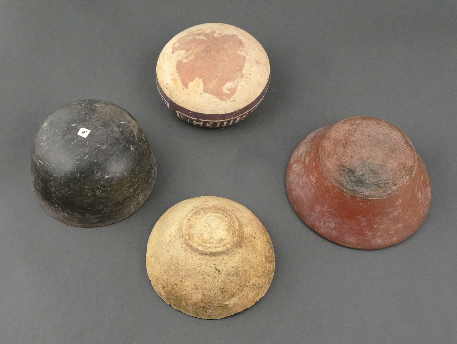 (4) Pre-Columbian Pottery Bowls