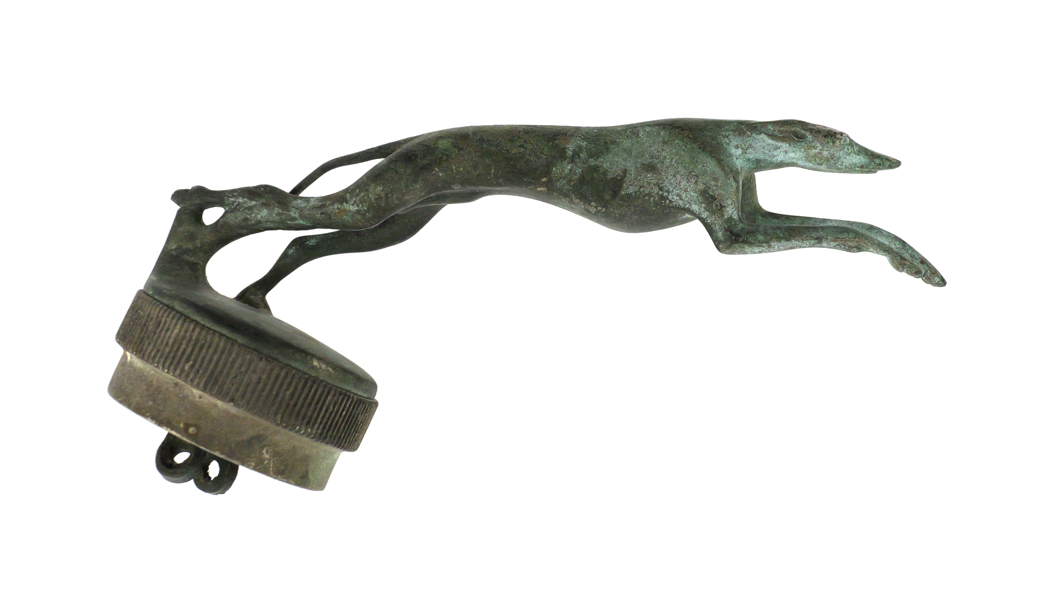 Antique Greyhound Radiator Cap Hood Ornament
