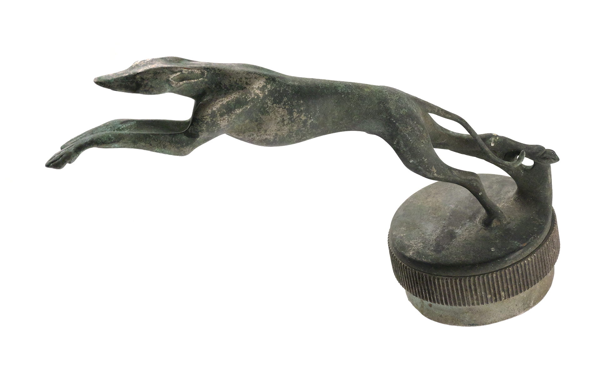 Antique Greyhound Radiator Cap Hood Ornament