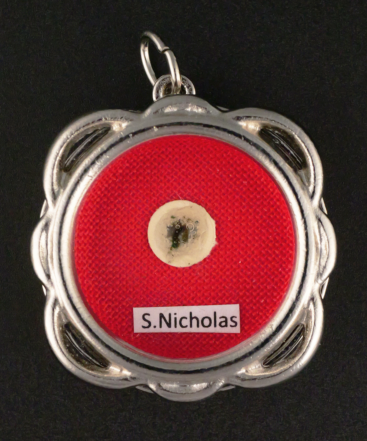 St. Nicholas Sealed Relic Theca Reliquary Pendant