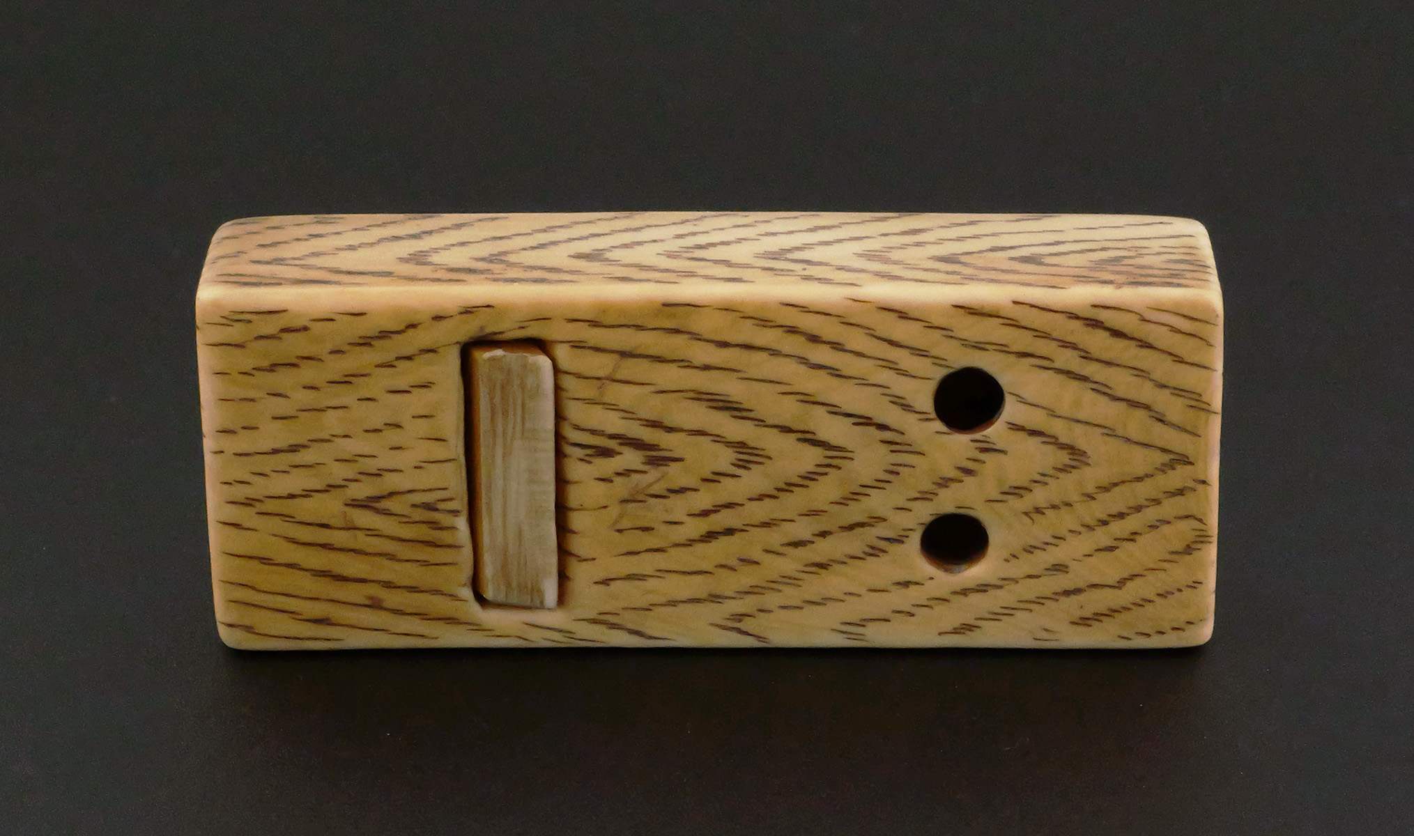 Antique Ivory Netsuke Wood Plane
