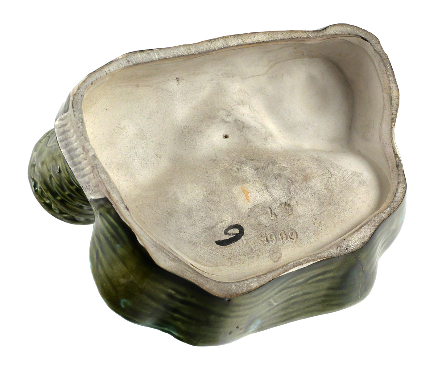 Majolica Blackamoor Banjo Picker Striker & Tray