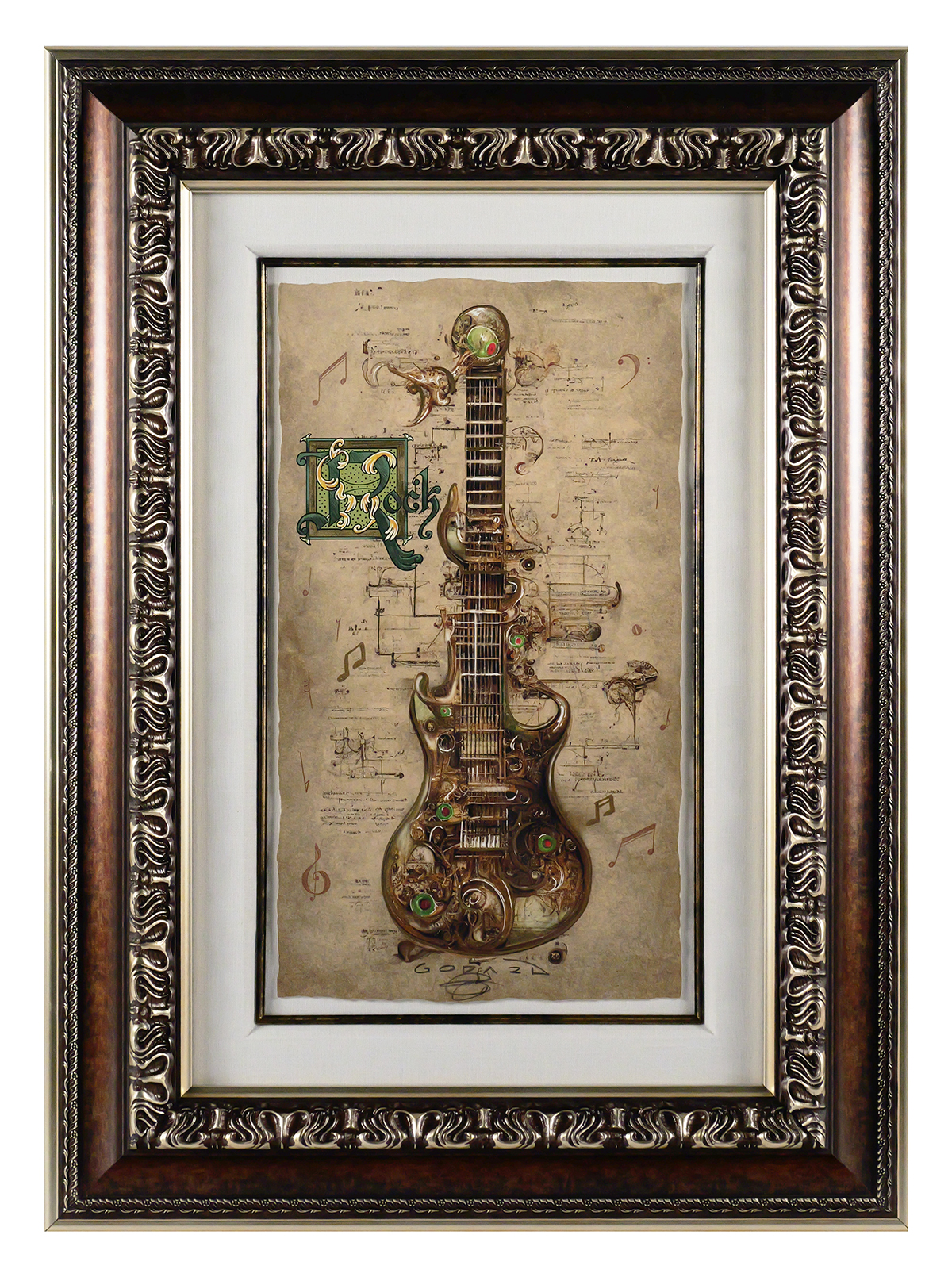 MICHAEL GODARD Rock Mixed Media