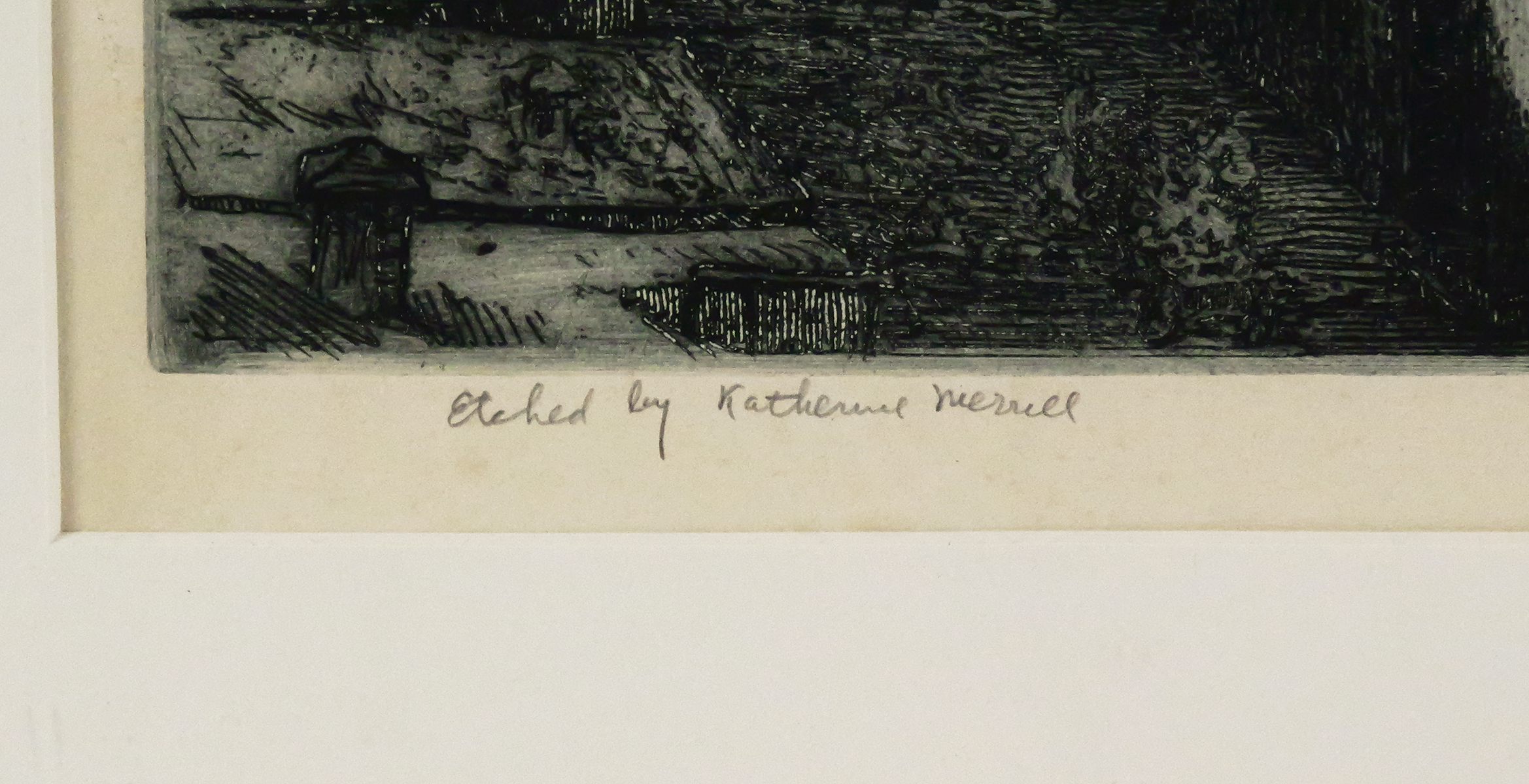 KATHERINE MERRILL New York Etching