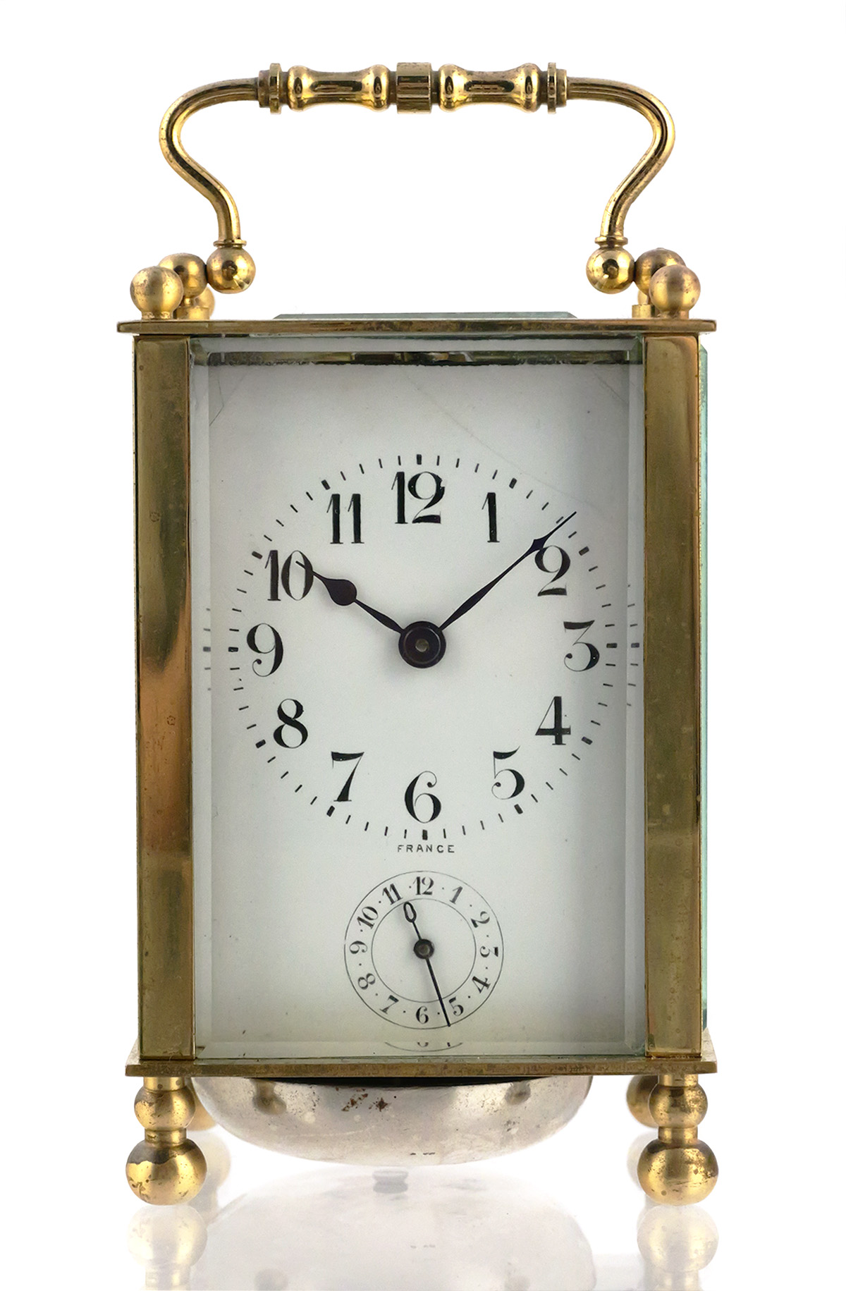 19th C. French Carriage Clock Duverdrey & Bloquel