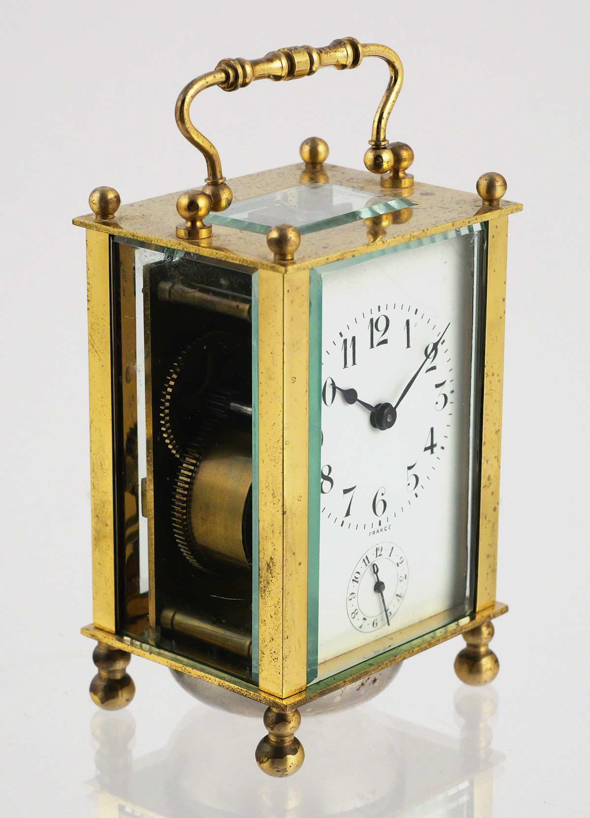 19th C. French Carriage Clock Duverdrey & Bloquel