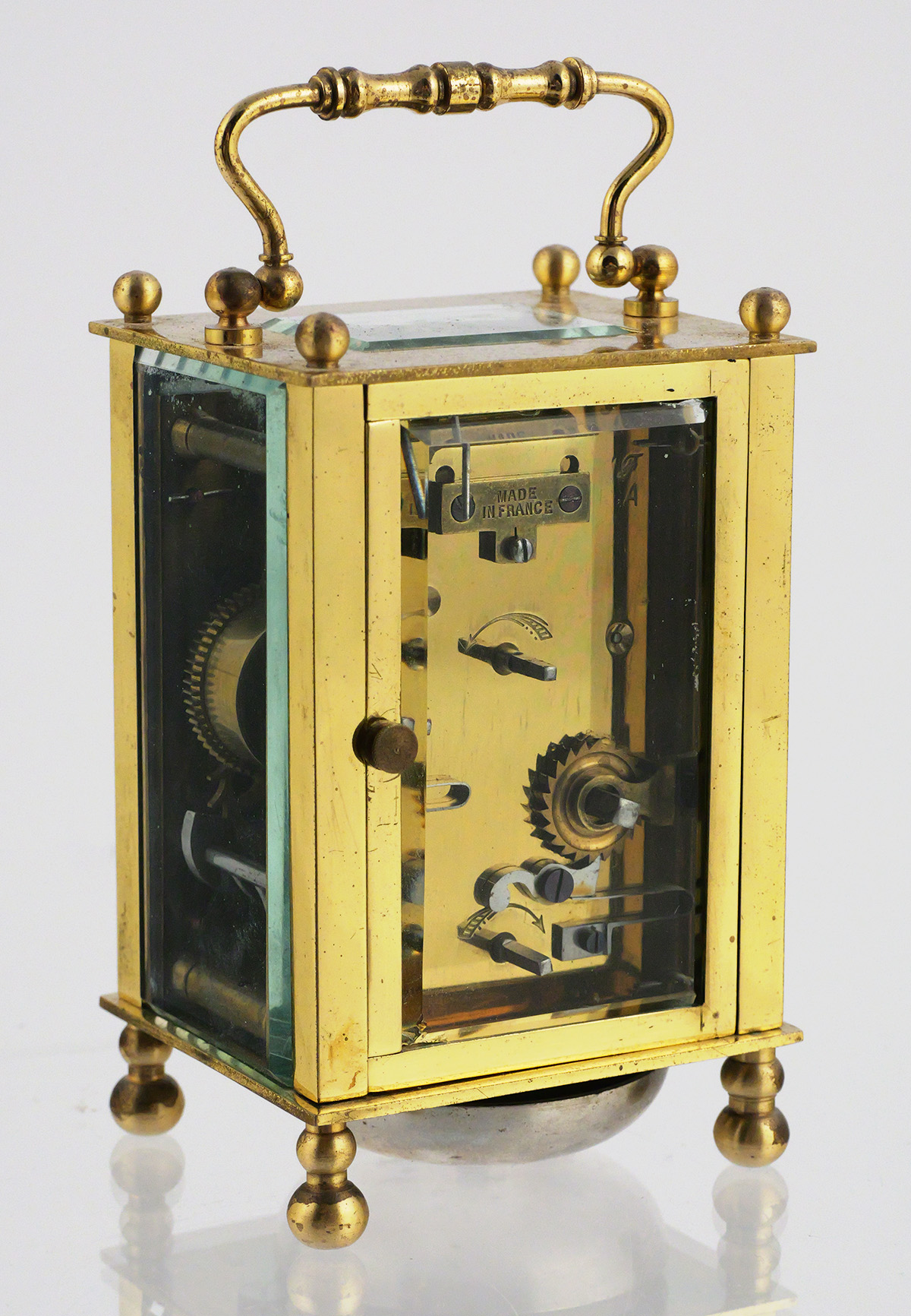 19th C. French Carriage Clock Duverdrey & Bloquel
