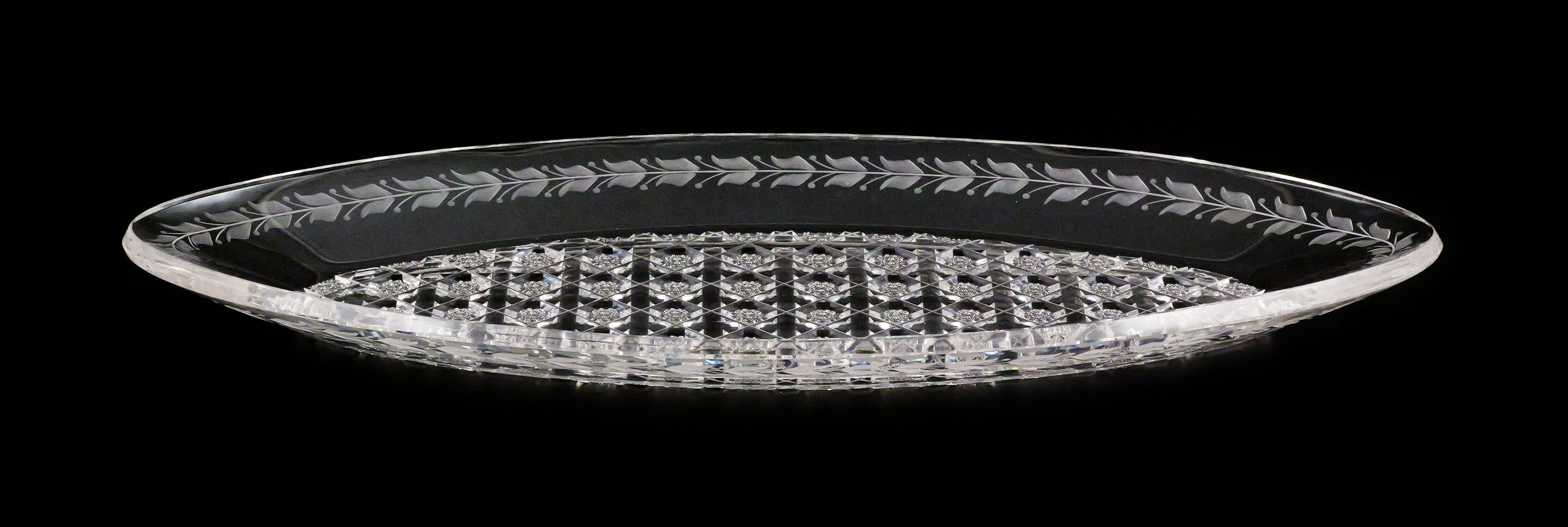 RARE Sinclair Assyrian Engraved Border Tray