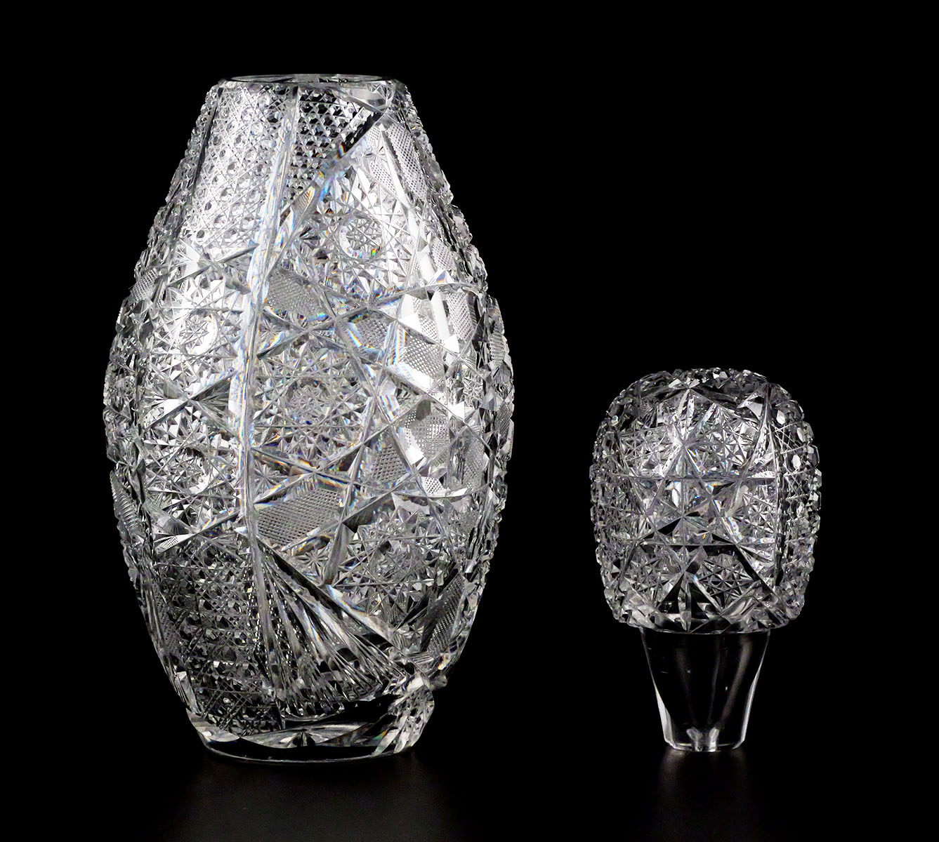 ABCG Decanter Bowling Pin Shape