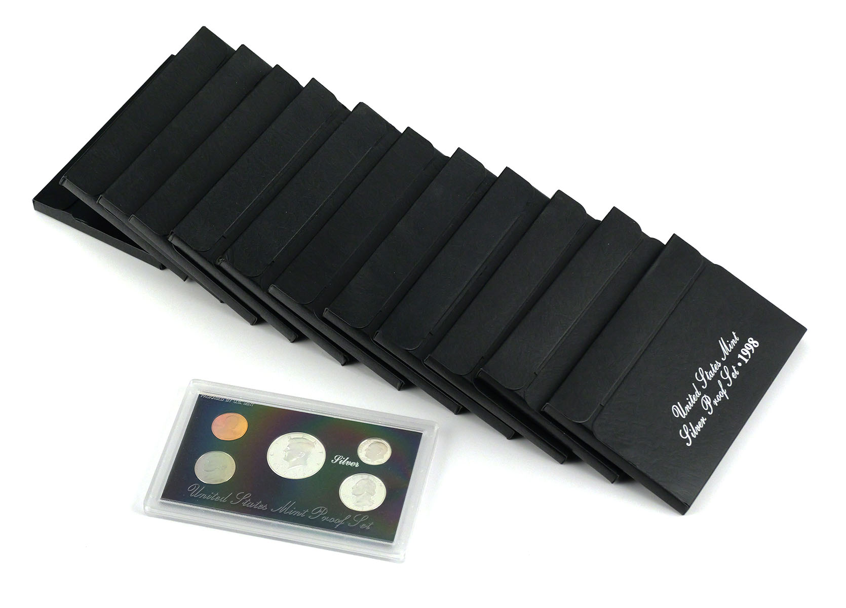 (13) U.S. Mint Silver Proof Sets 1992-1998