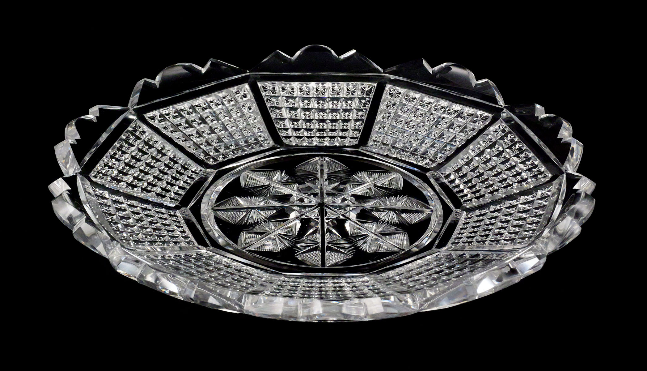 ABCG Libbey Signed Tray