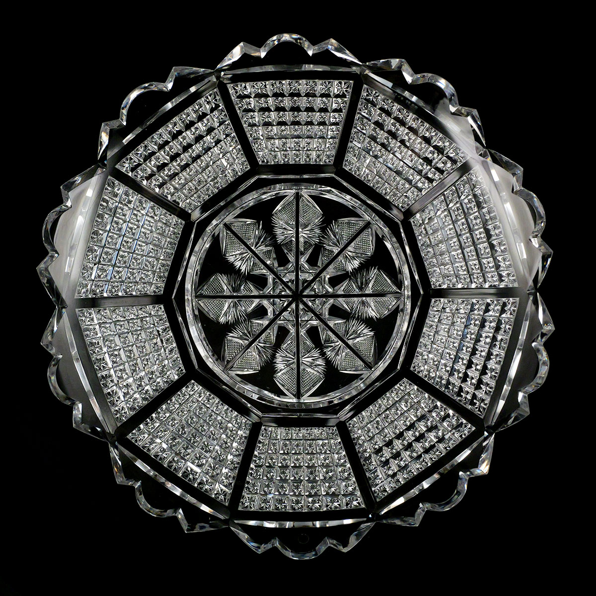 ABCG Libbey Signed Tray