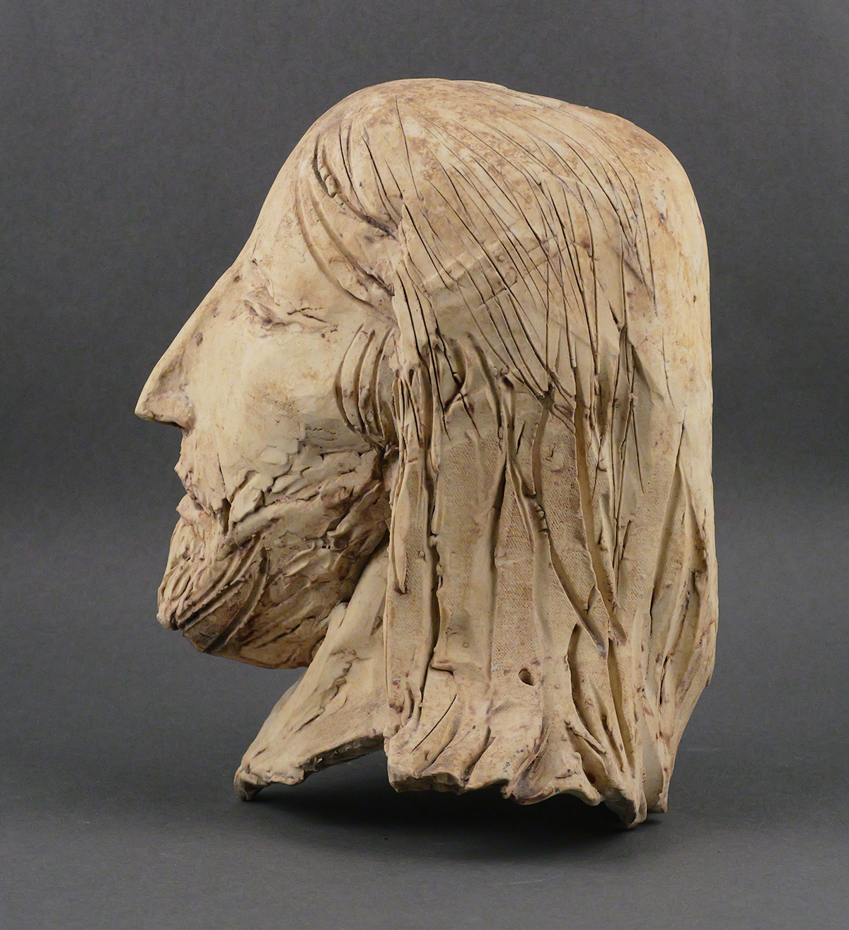 ROBERT HODGELL, Ceramic Sculpture, Bust