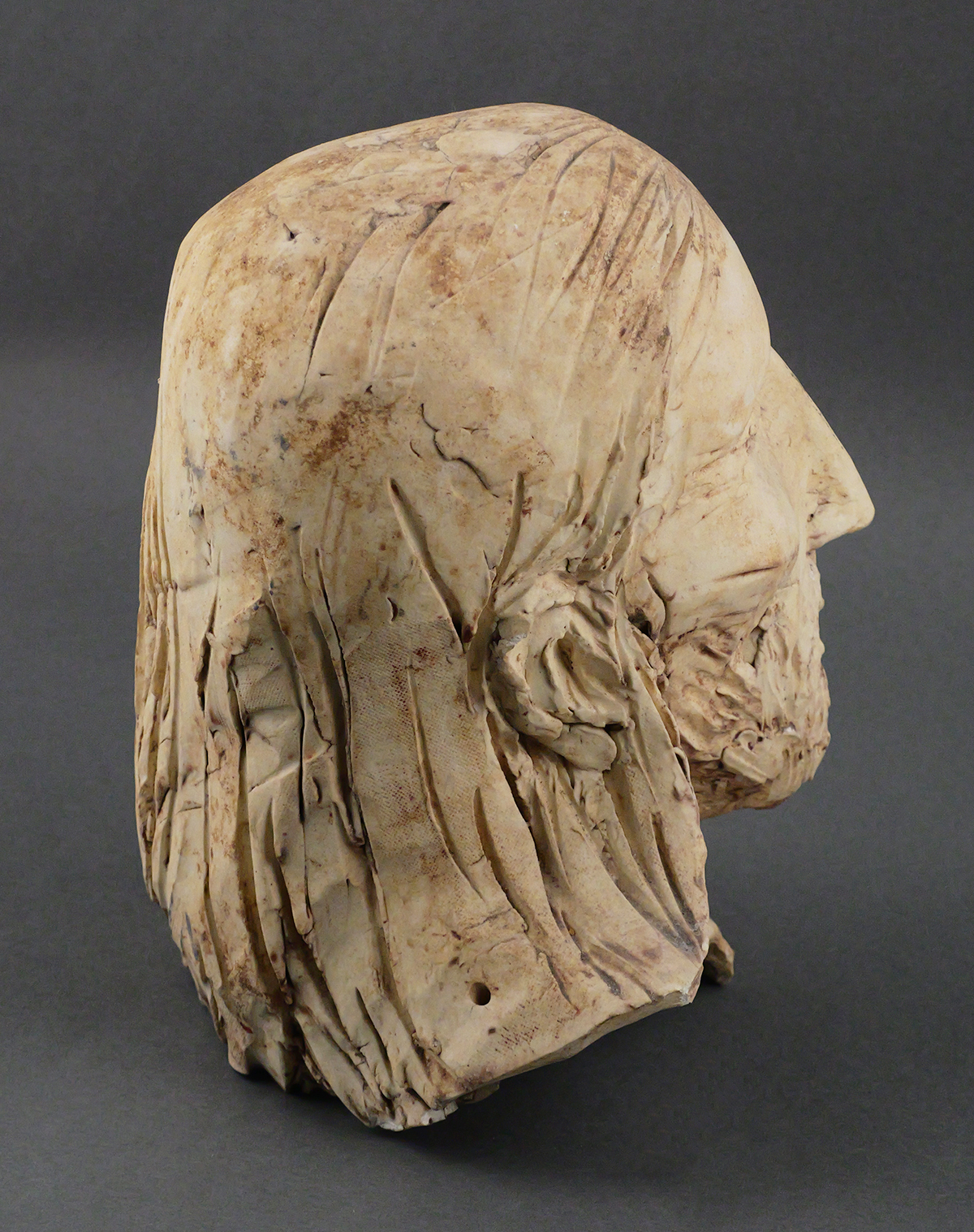 ROBERT HODGELL, Ceramic Sculpture, Bust