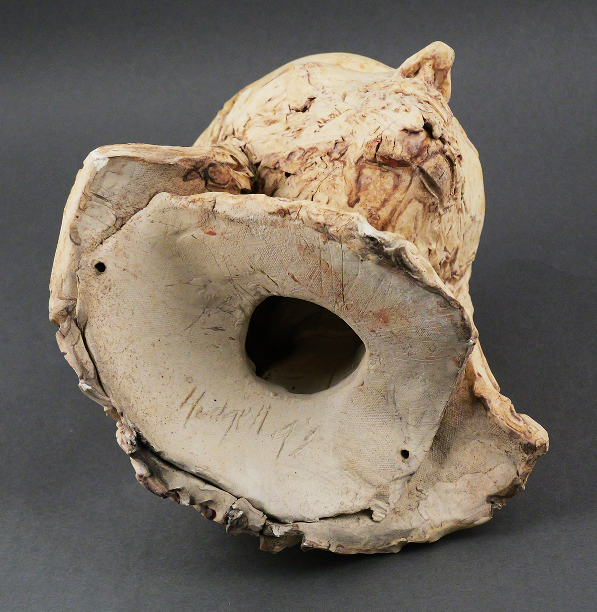ROBERT HODGELL, Ceramic Sculpture, Bust