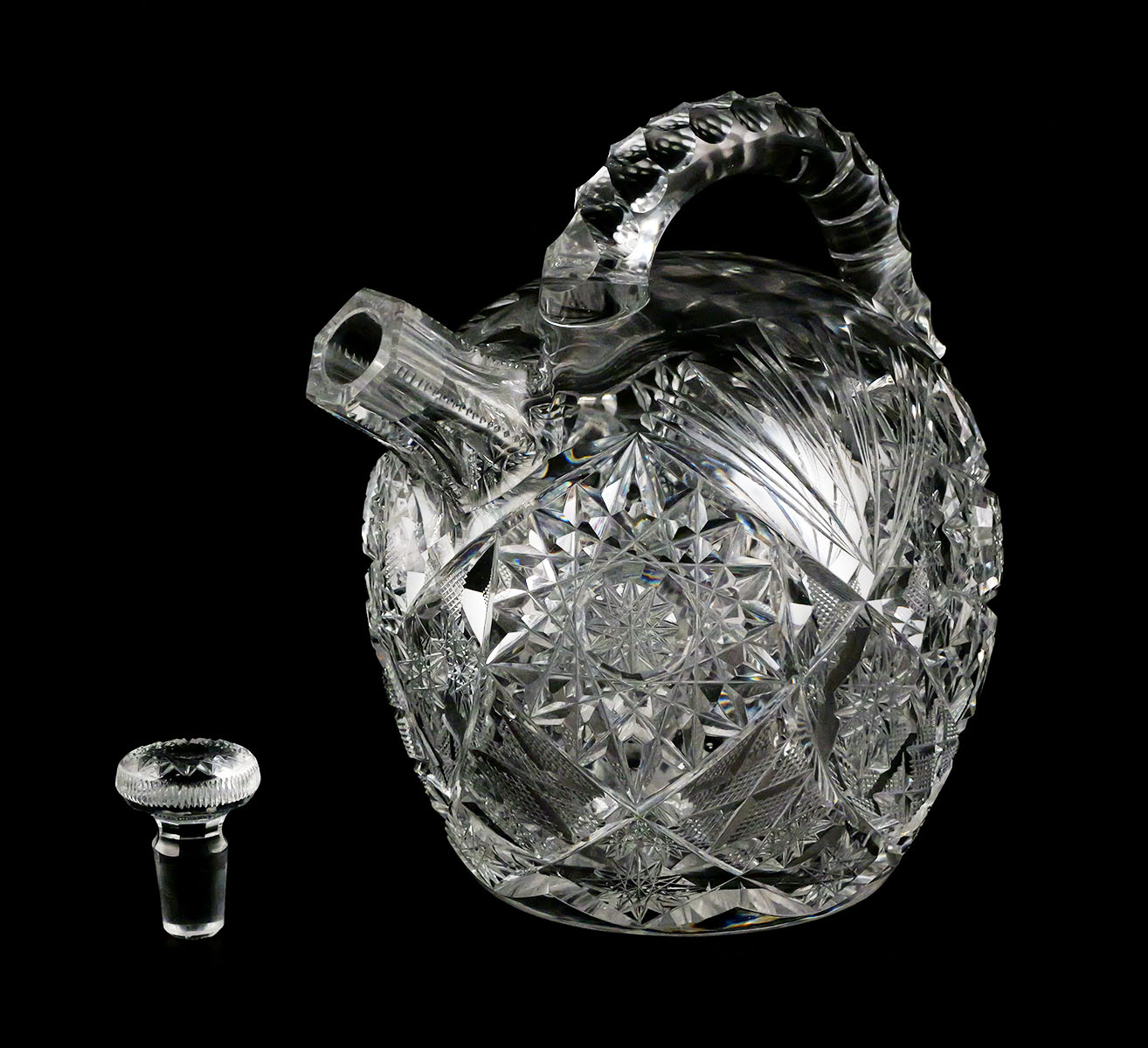 ABCG Libbey Signed Rum Jug