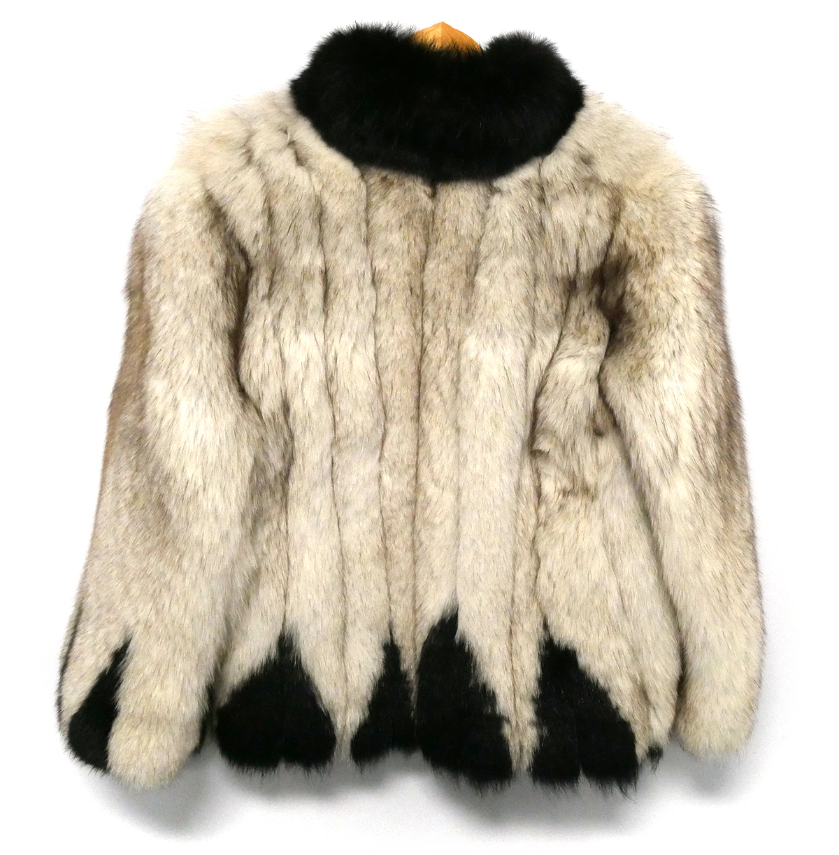 Fox Two Tone Fur Coat