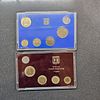 2 SETS ISRAEL COINS 1987,1988 "HANUKKA CIRCULATION SET" . 2 SETS ISRAEL COINS 1987,1988 "HANUKKA Image - 1