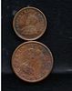 2 INDIA COINS, 1/12 ANNA 1916, 1 PICE 1951Image - 1