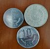 3 COSTA RICA COINS, 1 /5/10 COLON 1972,1983,1985Image - 1