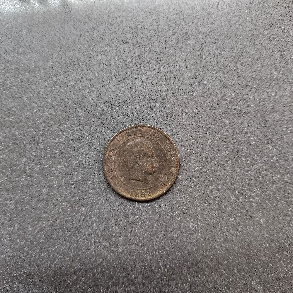 PORTUGAL COIN 1892 20 REIS