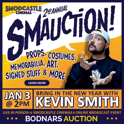 Bodnars Auction | SMAuction A Kevin Smith Sale! Props, Memorabilia, Costumes, Art, Signed Stuff & More!