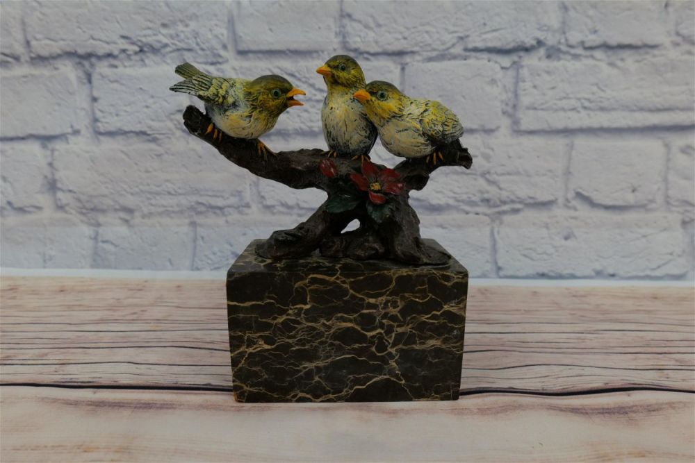 Lot 199: Cold-Painted Bronze Statue