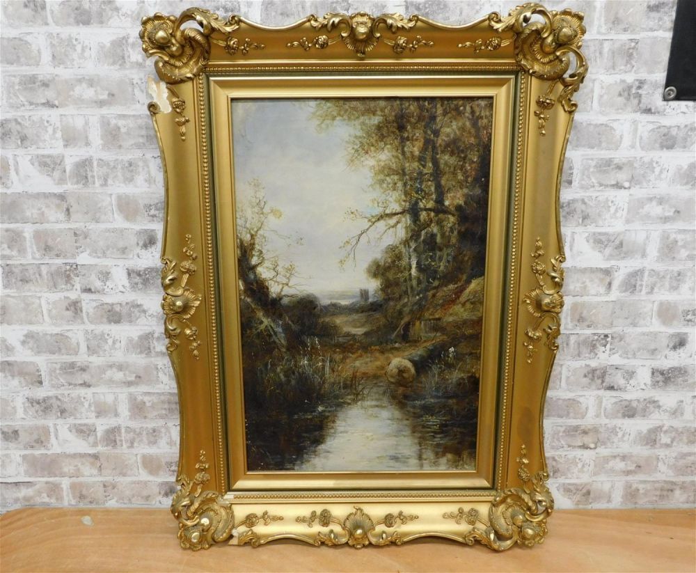 Lot 275: Oil on Canvas - Landscape
