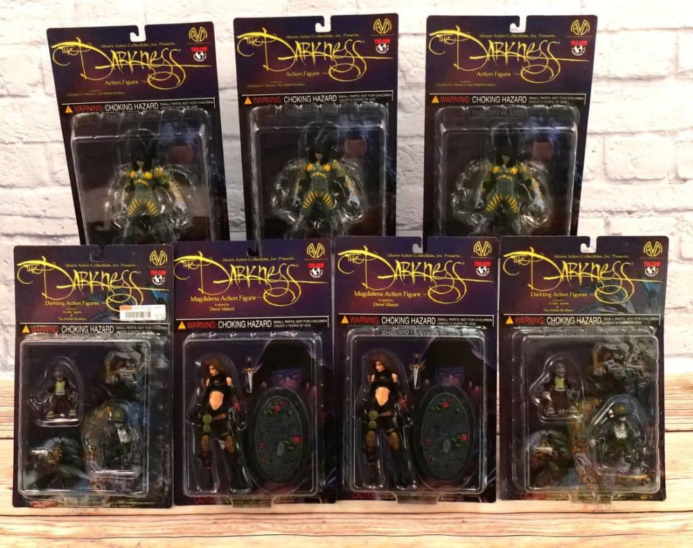 Lot 151: Lot of 7 The Darkness Action Figures