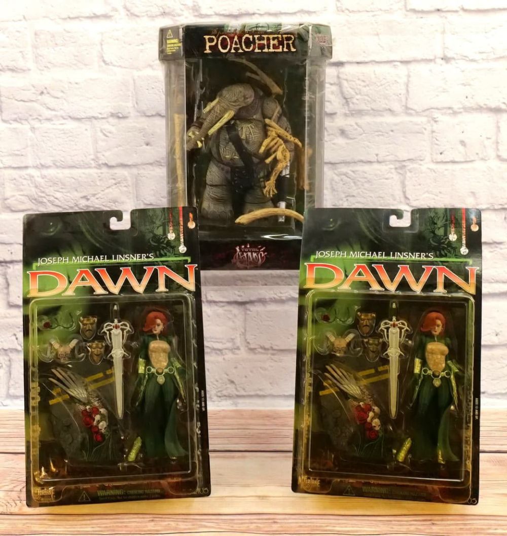 Lot 185: Lot of 3 Mixed Action Figures
