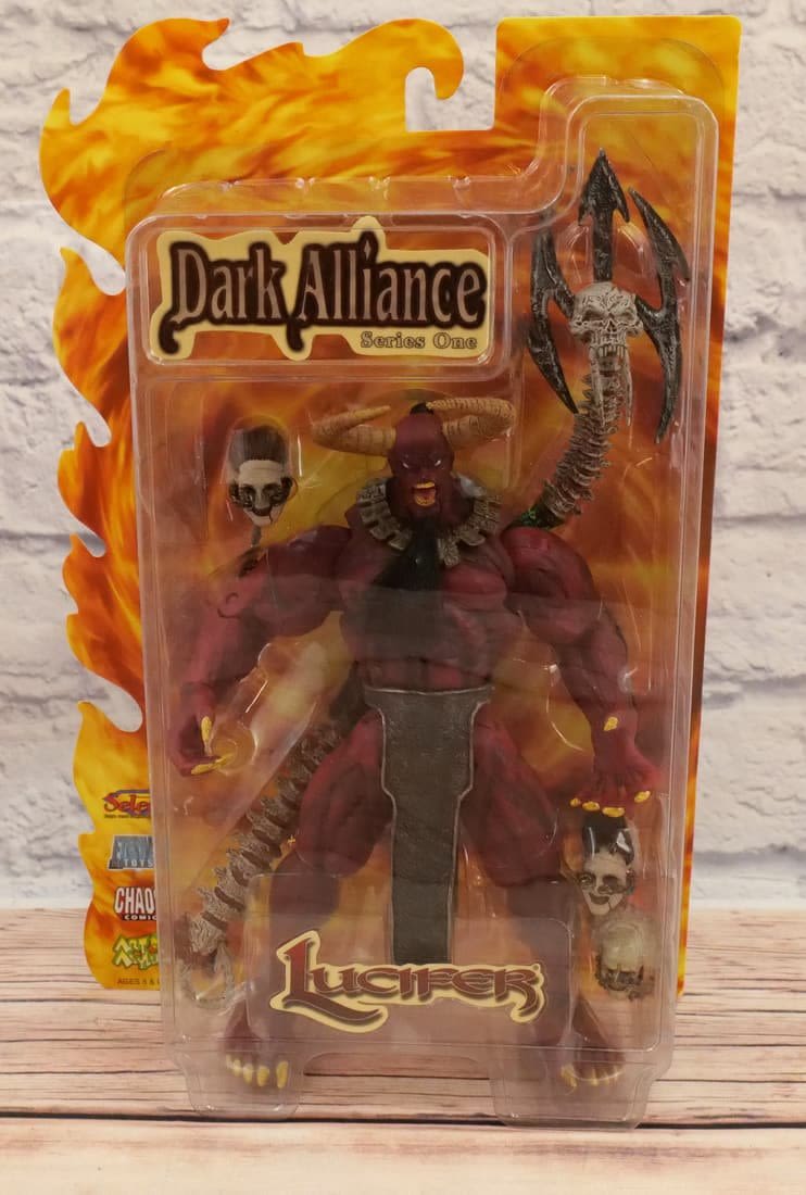 Lot 193: Dark Alliance Lucifer Action Figure