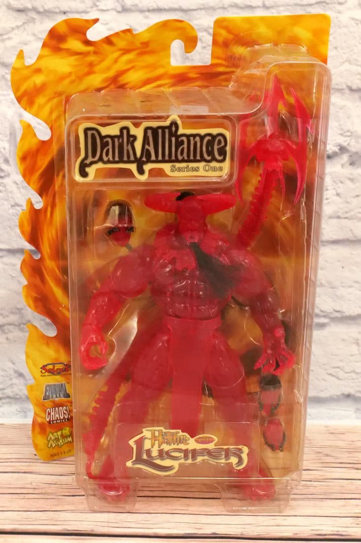 Lot 195: Dark Alliance Back in Hellfire Action Figure