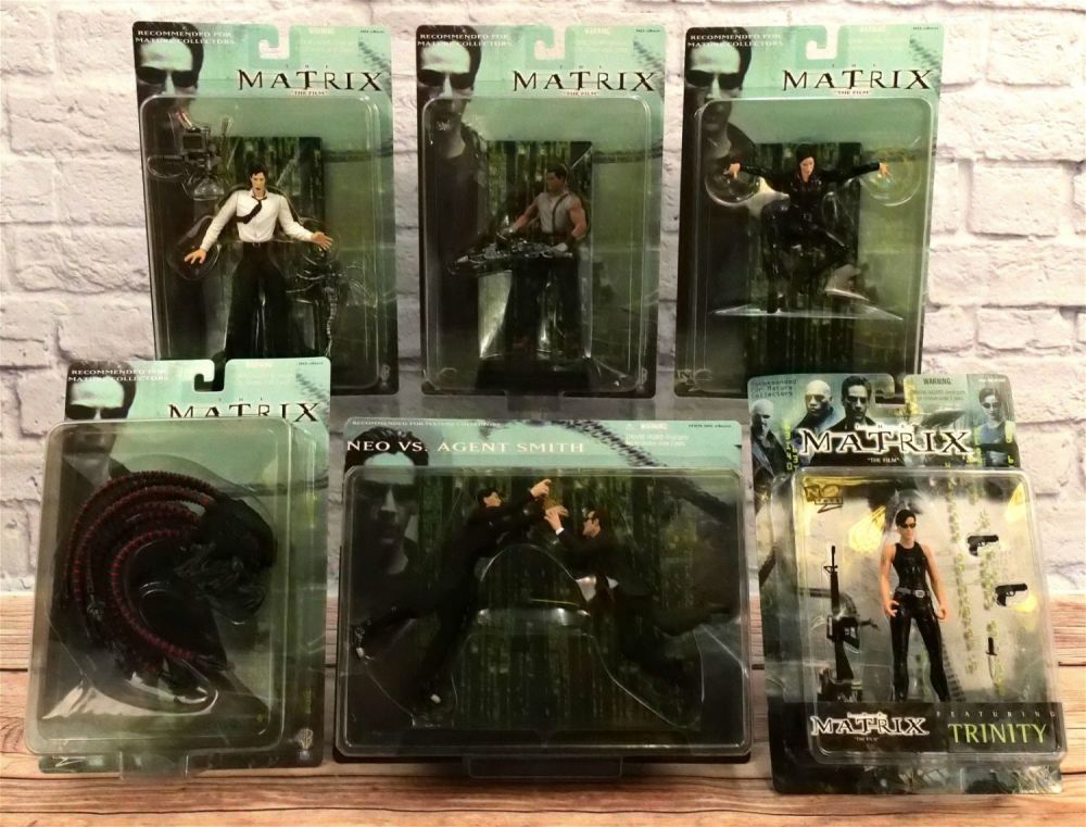 Lot 159: Lot of 6 Matrix Figures