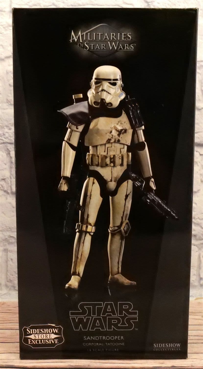 Lot 158: Sideshow Militaries of Star Wars Sandtrooper
