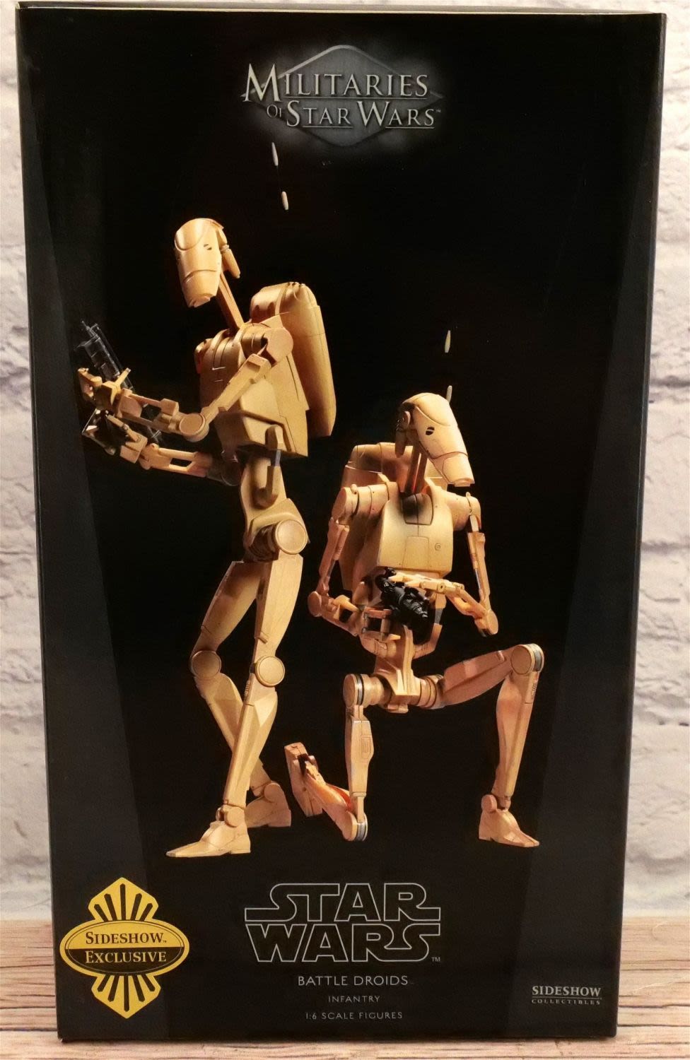 Lot 160: Sideshow Militaries of Star Wars Battle Droids