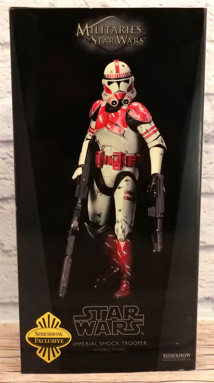 Lot 162: Sideshow Militaries of Star Wars Imperial Shock Trooper