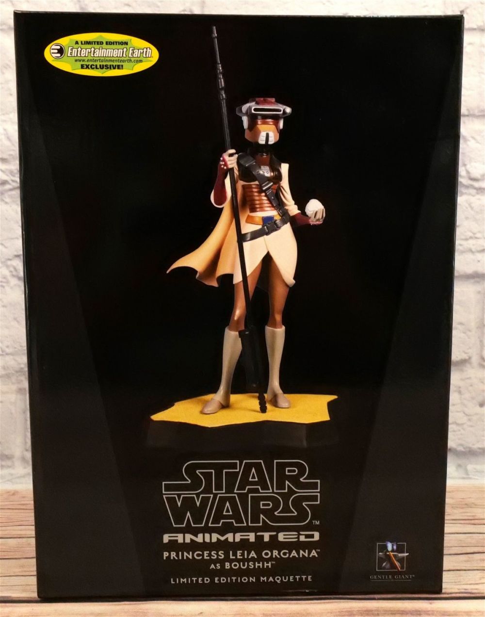 Lot 163: Gentle Giant Star Wars Animated Princess Leia Maquette