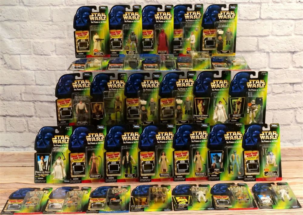 Lot 215: Lot of 30 Star Wars POTF 3.75" Action Figures