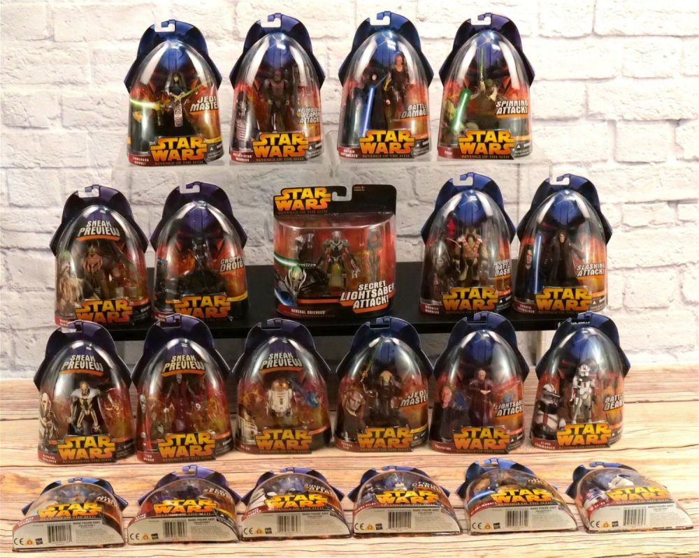 Lot 218: Lot of 20 Star Wars ROTS 3.75" Action Figures