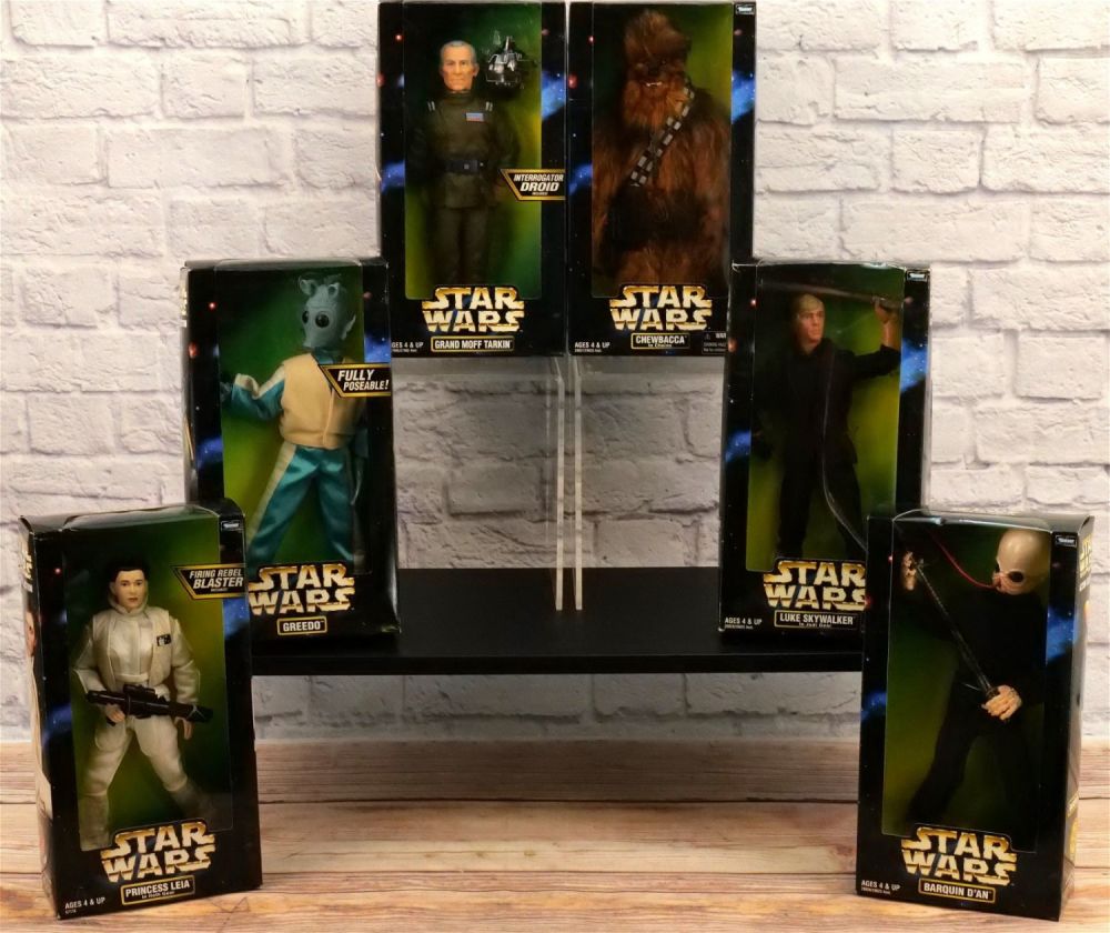 Lot 229: Lot of 6 Star Wars Action Collection Figures